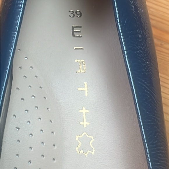 Wirth leather blue pumps size 39 - Picture 6 of 15